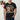Custom Dog Dad Bella Canvas Shirt With Retro Flag Pattern