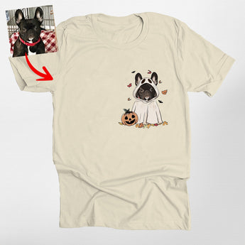 Cute Custom Dog Ghost Shirt for Dog Lovers Funny Retro Style - Pawarts