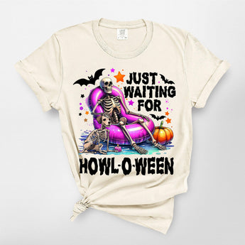 Funny Skeleton Dog Comfort Colors T-Shirt For Dog Lovers - Pawarts