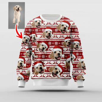 Funny Ugly Christmas Sweatshirt For Dog Owners - Unisex Sweatshirt - Pawarts