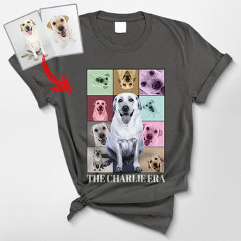 Pawarts | Personalized Dog Era Comfort Colors T-shirt For Human - Pawarts