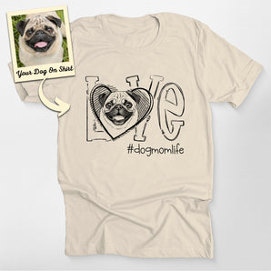 Personalized Dog Mom Pug Life Shirt