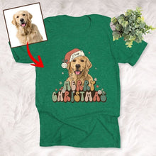 Load image into Gallery viewer, Pawarts | Super Cute Customized Dog Face T-shirt [Lovely Xmas Gift]
