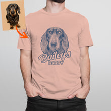 Load image into Gallery viewer, Pawarts | Super Cute Personalized Dog T-shirt [For Dog Dad]
