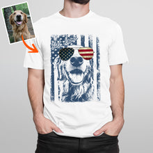 Load image into Gallery viewer, Pawarts - Excellent Personalized Dog T-Shirt [Independence Day Gift For Dog Dad]

