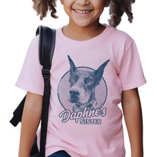 Load image into Gallery viewer, Pawarts | Personalized Sketch Dog Youth T-Shirt
