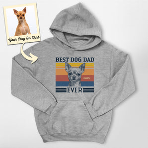 Personalized Best Chihuahua Dog Dad Ever Hoodie