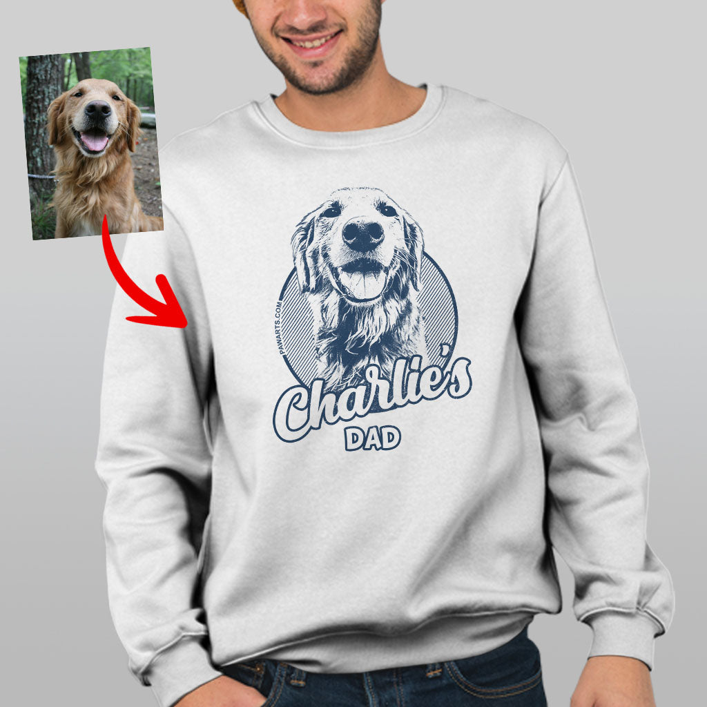 Pawarts - Impressive Custom Dog Sweatshirt For Dog Dad