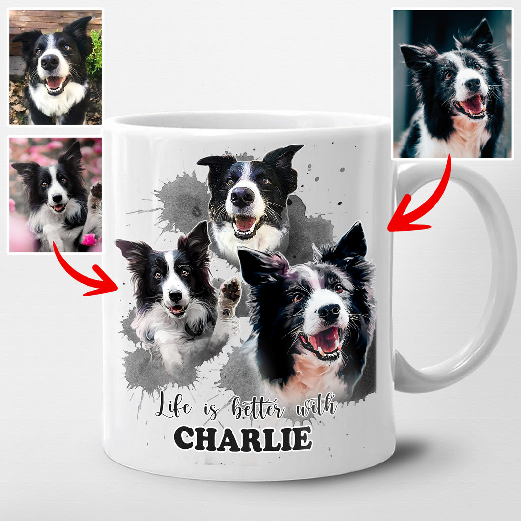 Pawarts | Fantastic Customized Dog Portrait Mug