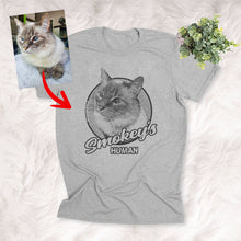 Load image into Gallery viewer, Pawarts | Brilliant Personalized Cat Unisex T-shirt [For Humans]

