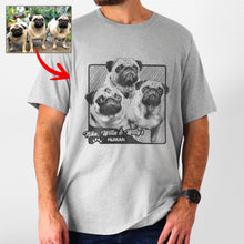 Load image into Gallery viewer, Meaningful Custom Dog Shirt Bella Canvas Tee for Dog Moms and Dads
