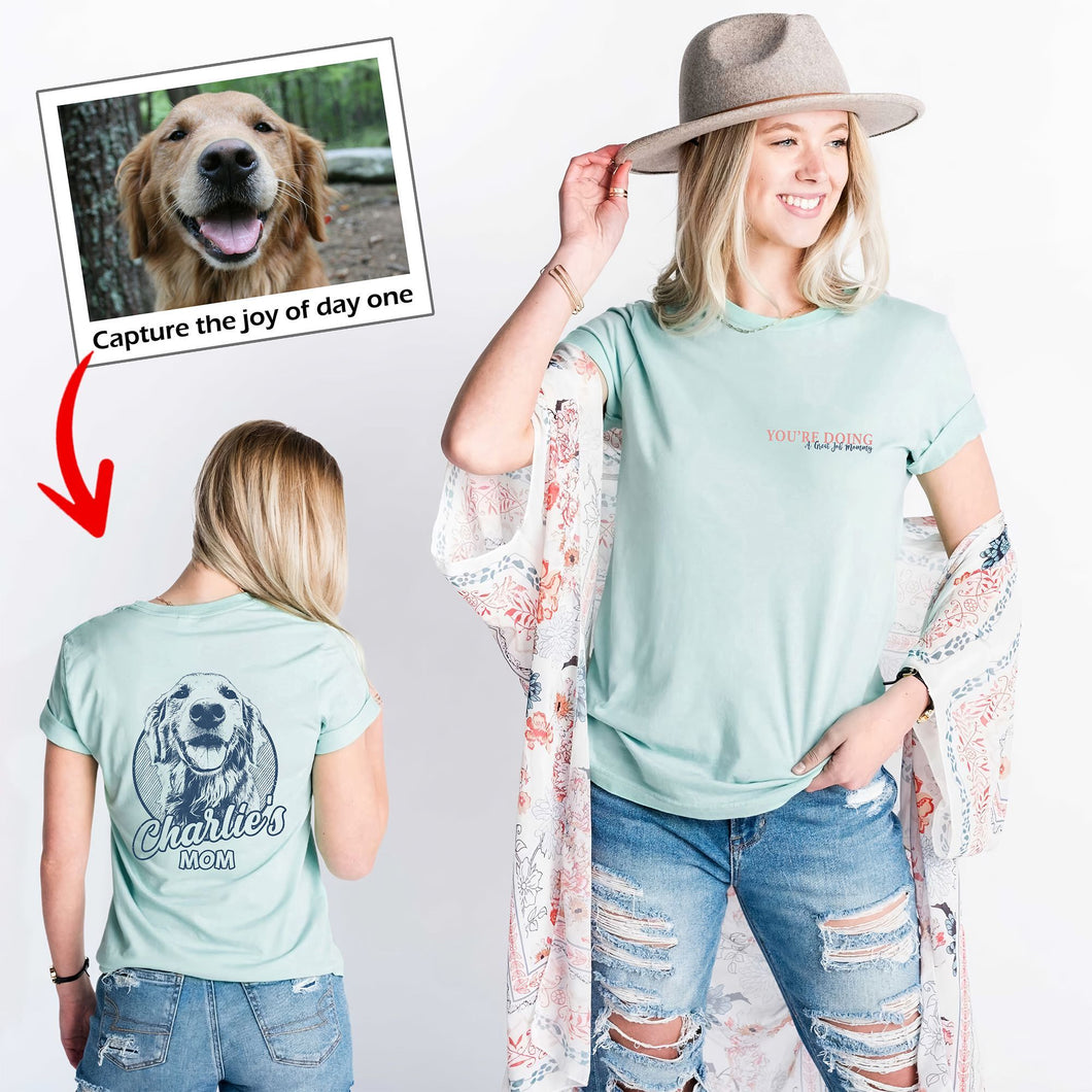Pawarts | Amazing Customized Dog T-shirt [For Dog Mom]