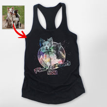 Load image into Gallery viewer, Pawarts - Personalized Unique Sketch Dog Tank Top [For Dog Mom]
