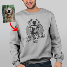 Load image into Gallery viewer, Pawarts - Impressive Custom Dog Sweatshirt For Dog Dad
