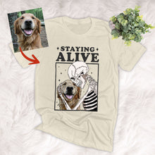 Load image into Gallery viewer, Pawarts | Halloween Vibe Customized T-shirt [For Dog&#39;s Human]
