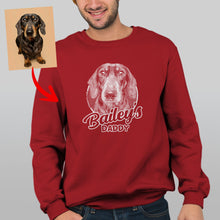 Load image into Gallery viewer, Pawarts - Impressive Custom Dog Sweatshirt For Dog Dad
