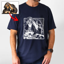 Load image into Gallery viewer, Meaningful Custom Dog Shirt Bella Canvas Tee for Dog Moms and Dads
