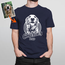Load image into Gallery viewer, Pawarts | Super Cute Personalized Dog T-shirt [For Dog Dad]
