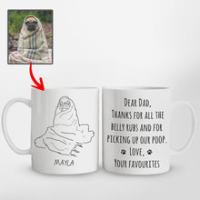 Load image into Gallery viewer, Pawarts | Funny Personalized Dog Mug [Nice Gift For Dog Dad]
