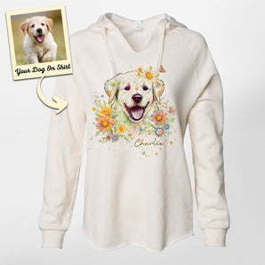 Customized Colorful Floral Women's Hoodie