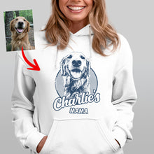 Load image into Gallery viewer, Pawarts - Meaningful Gift | Personalized Dog Photo Hoodie For Dog Mom
