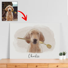 Load image into Gallery viewer, Pawarts | Cute Customized Dogs Canvas [Meaningful Gift For Dog Lovers]
