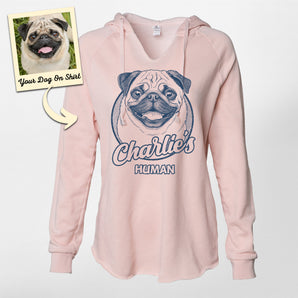 Personalized Dog Human Women Hoodie