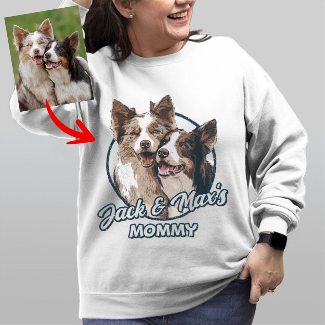 Pawarts | Super Impressive Personalized Dog Sweatshirts [For Dog Mom]