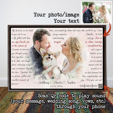 Load image into Gallery viewer, Pawarts | Awesome Custom Dog Canvas [Great Wedding Gift For Dog Lovers]
