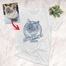 Load image into Gallery viewer, Pawarts | Brilliant Personalized Cat Unisex T-shirt [For Humans]
