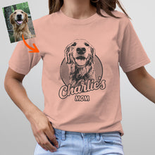 Load image into Gallery viewer, Pawarts - Super Cute Personalized Dog T-shirt [For Dog Mom]

