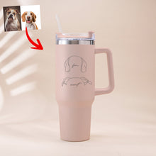 Load image into Gallery viewer, Pawarts | Customized Dog Ears Tumbler For Dog Lovers - Laser Engraved

