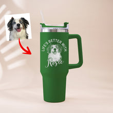 Load image into Gallery viewer, Pawarts | (Life&#39;s Better With Dog) Customized Tumbler For Dog Lovers - Laser Engraved
