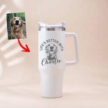 Load image into Gallery viewer, Pawarts | (Life&#39;s Better With Dog) Customized Tumbler For Dog Lovers - Laser Engraved
