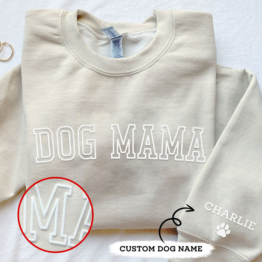 Pawarts | Custom Puff Print Sweatshirt [Great Gift For Dog Mom]