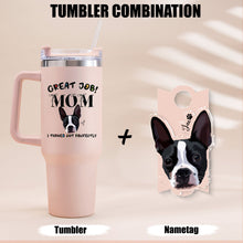 Load image into Gallery viewer, Pawarts | Custom Dog Tumbler Combined With Name Tag [Ideal Mother&#39;s Day Gift Set]
