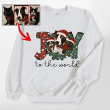 Load image into Gallery viewer, Pawarts | [Joy To The World] Xmas Custom Dog Sweatshirt
