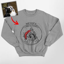 Load image into Gallery viewer, Pawarts | X-mas Vibe Personalized Dog Sweatshirt For Human
