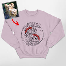 Load image into Gallery viewer, Pawarts | X-mas Vibe Personalized Dog Sweatshirt For Human
