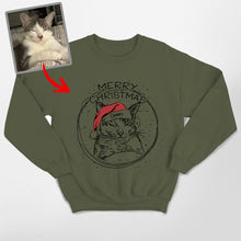 Load image into Gallery viewer, Pawarts | X-mas Vibe Personalized Dog Sweatshirt For Human
