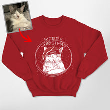 Load image into Gallery viewer, Pawarts | X-mas Vibe Personalized Dog Sweatshirt For Human
