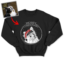 Load image into Gallery viewer, Pawarts | X-mas Vibe Personalized Dog Sweatshirt For Human
