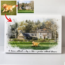 Load image into Gallery viewer, Pawarts | Heartfelt Custom Dog Canvas [Special Gift For Dog Lovers]
