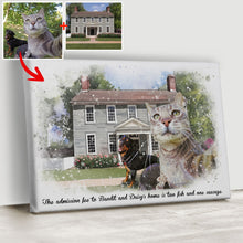 Load image into Gallery viewer, Pawarts | Heartfelt Custom Dog Canvas [Special Gift For Dog Lovers]
