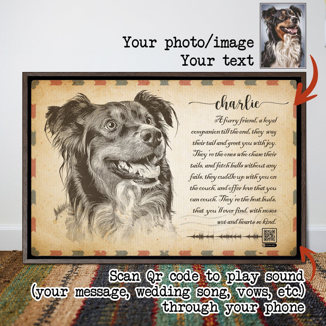 Pawarts | Great Custom Dog Vintage Canvas [Thoughtful Gift For Dog Lovers]