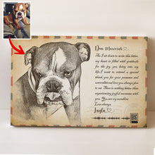 Load image into Gallery viewer, Pawarts | Great Custom Dog Vintage Canvas [Thoughtful Gift For Dog Lovers]
