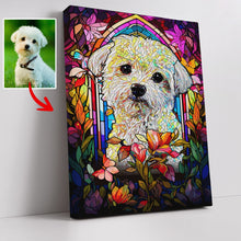 Load image into Gallery viewer, Pawarts | Stained Glass Custom Dog Canvas [Great Gift For Dog Lovers]
