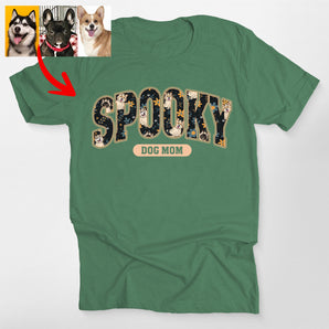 Spooky Season Dog Ghost Classic T-Shirt Custom Pet Gift