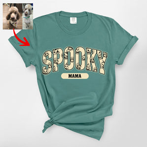 Spooky Season Premium Heavyweight T-Shirt Custom Pet Design