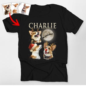 Christmas Dog Classic T-Shirt for Dog Lovers